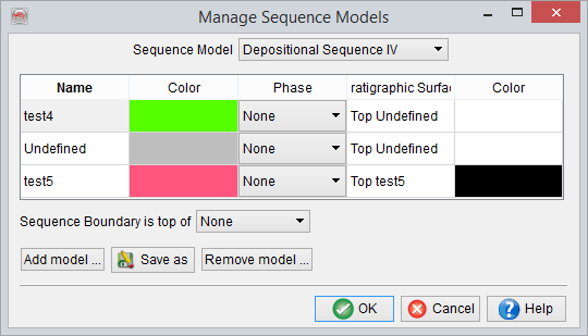 6.2.2 Select, Define a Depositional Model
