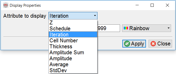 Thalweg tracker attributes